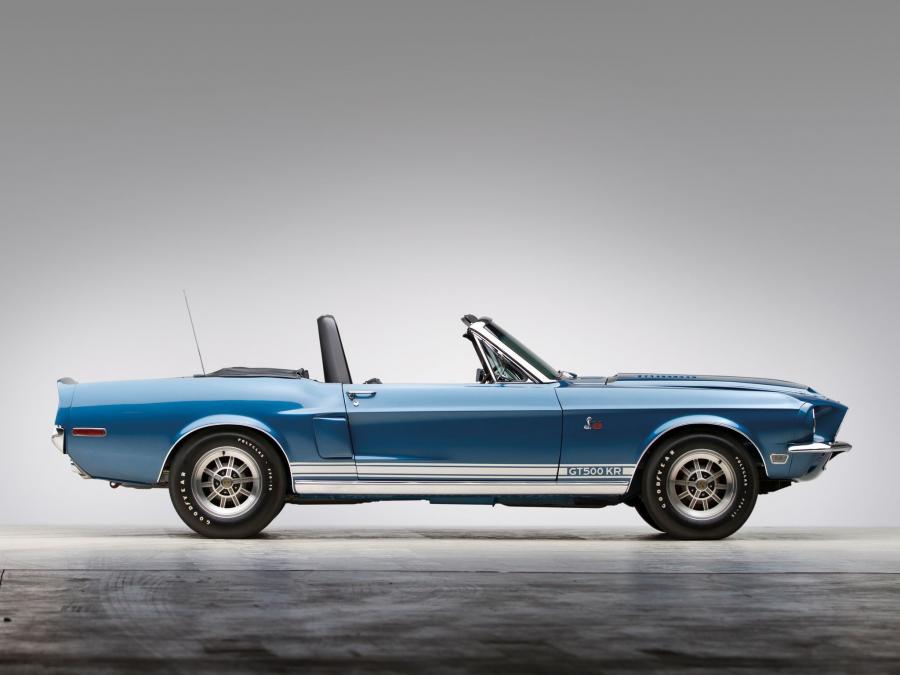  Shelby GT500 KR Convertible 1968 года  (фото 17 из 58)